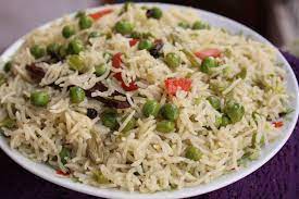 Green Peas Pulao